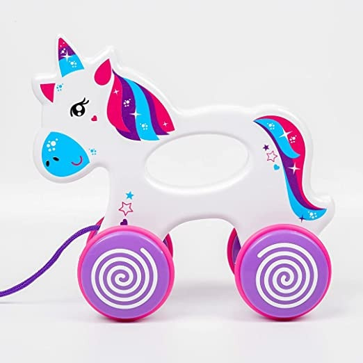 Sparky The Unicorn @ ₹ 319 Walk & Play Pull Along Toy for Infant