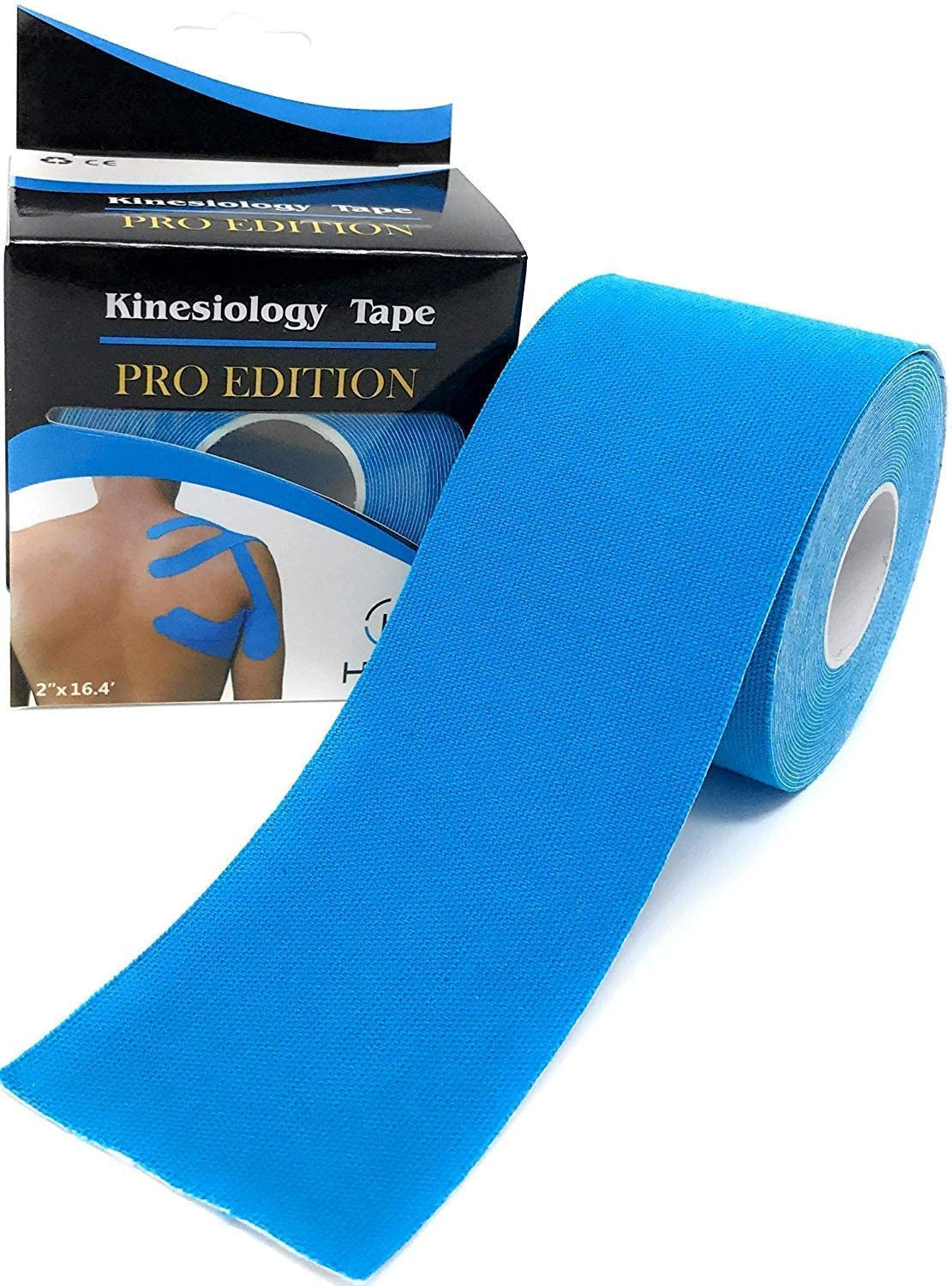 Waterproof Kinesiology Tape @ ₹ 249 Latex Free Breathable Athletic Sports Tape For Injury, Muscle Support, Pain Relief, Joint Support And Physiotherapy (5 m X 5 cm)
